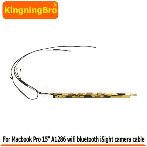 Original Antenna Wifi Bluetooth iSight Camera Cable For Macbook Pro 15" A1286 2011 2012 818-2020
