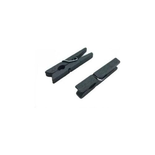 Ornament M & al Wooden Tiny Black 100Adet paintable decorative objects декоративные предметы под роспись