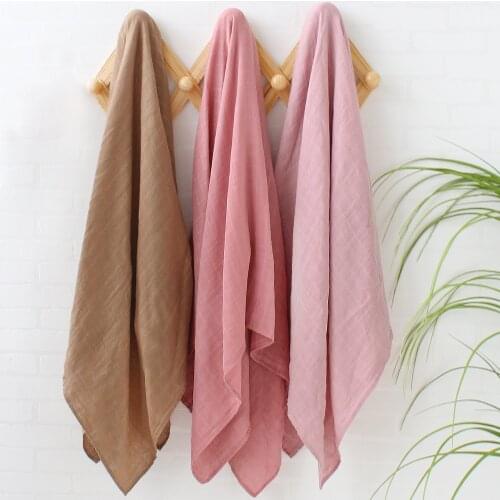 120x120cm 70% Bamboo + 30% Cotton Muslin Swaddles Blanket Baby Blankets Newborn Feeding Cover Blanket Muslin Blaket Diaper