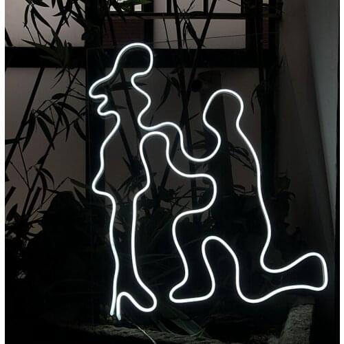 Personalized Custom Name Neon Light Sign Led Married Acrylic Art Wall Decoration Party Wedding Pub Light Up Sign To marry her