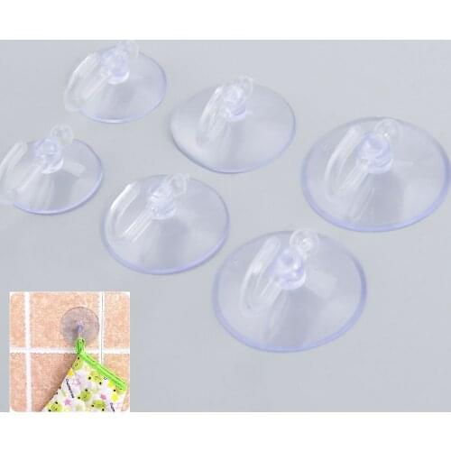 20Pcs 25/30/35mm Sucker Suction Cups Clear Strong Vacuum Suckers Hook Hanger For Window Kitchen Bathroom Doll Toy Fridge