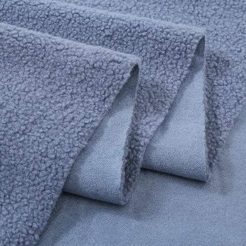 Thickened Alpaca particle fur integrated Plush composite suede fabric coat clothing DIY baby fabric
