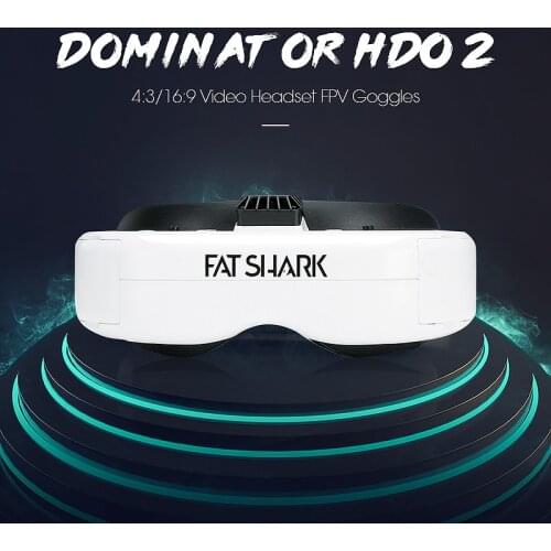 FatShark Dominator HDO 2 1280x960 OLED Display Video Headset FPV Goggles for FPV Racing Drone 46 Degree Field of View 4:3/16:9