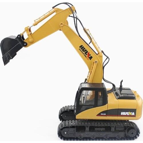 15CH remote control construction trucks rc truck electric rc excavator toy model truck 1/14