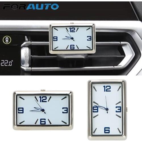 Auto Fashion Watch Double-sided Sticker Car Clock High Quality Stick-On Auto Watch Car Decoration Automobiles Quartz Watch