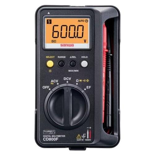 Digital Multimeters/ALL-IN-ONE DMM True RMS, CAT.IV DMM Sanwa CD800F New