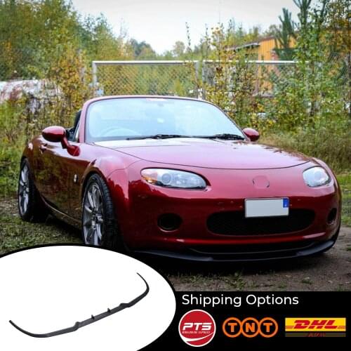 For MAZDA MIATA / MX5 NC CUPRA R FRONT SPOILER BUMPER LIP Euro Spoiler Lip Universal 3 pcs Body Kit