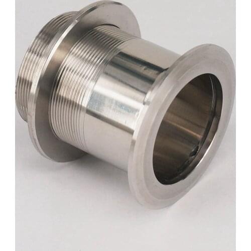 Fit Tube O/D 51mm 304 Stainless Steel Sanitary Bulkhead Pipe Fitting for tube