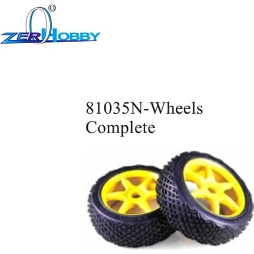 HSP RACING SPARE PART 81036 WHEEL RIMS, 81087 TREAD TIRES W/FOAM, 81290 TREAD TIRES, 81035N WHEELS COMPLETE FOR 1/8 SCALE BUGGY