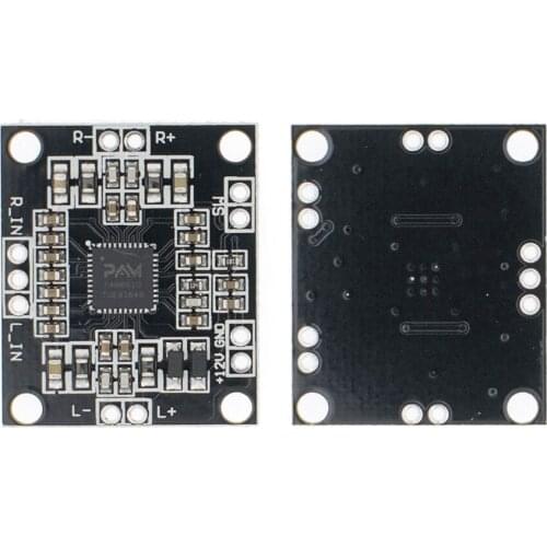 1pcs TENSTAR ROBOT PAM8610 2x15W amplifier board digital two-channel stereo power amplifier board miniature