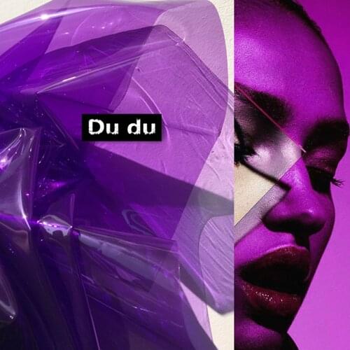 50x124CM Jelly Liquid Membrane Transparent TPU Fabric Garment Accessories Waterproof Clothing bags Fabric DIY