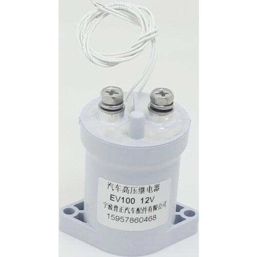 DC high voltage relay electric vehicle 12V 500A EV30 EV50 EV100 high current vacuum