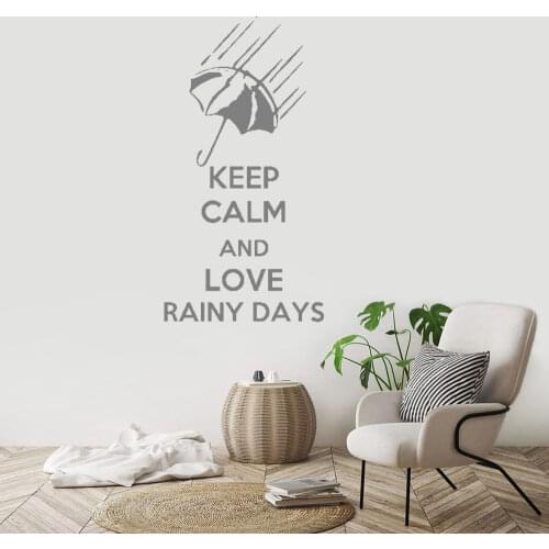 Removable Keep Calm Wall Stickers Modern Fashion Wall Sticker For Living Room Bedroom Decoration Room DW20235
