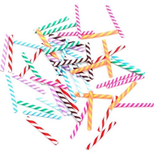 40pcs Clay Ceramic Chocolate Bar Crafts Christmas Decoration Flatback Cabochon Embellishment For Scrapbook DIY Accessoris