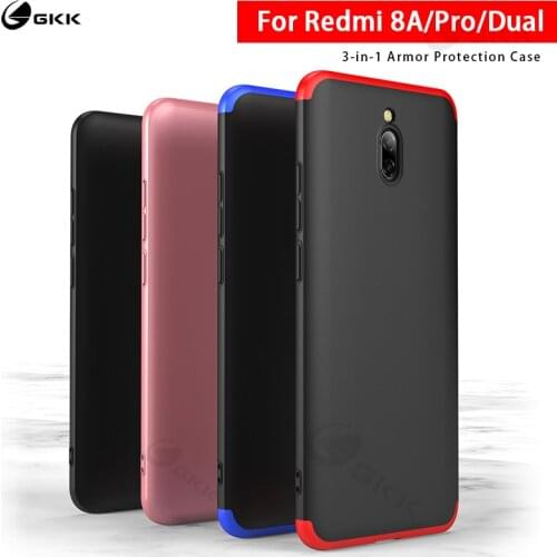 360 Degree Protection Case For Xiaomi Redmi 8 8A Pro Dual Case Armor Anti-knock Hard Matte Cover For Xiaomi Redmi 8 8A Pro Dual