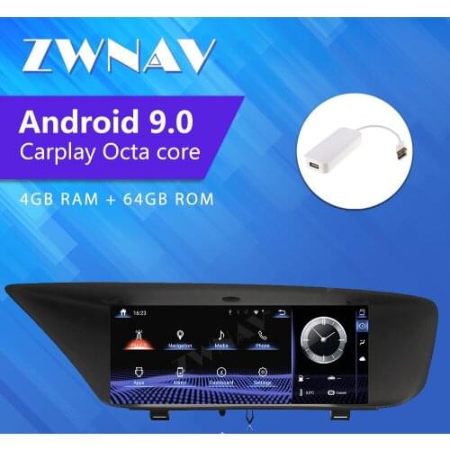 ZWNAV Car Multimedia DVD GPS Add CarPlay Audio Radio Stereo For Lexus GS GS200t GS250 GS350 GS400 2011~2020 Navigation NAVI