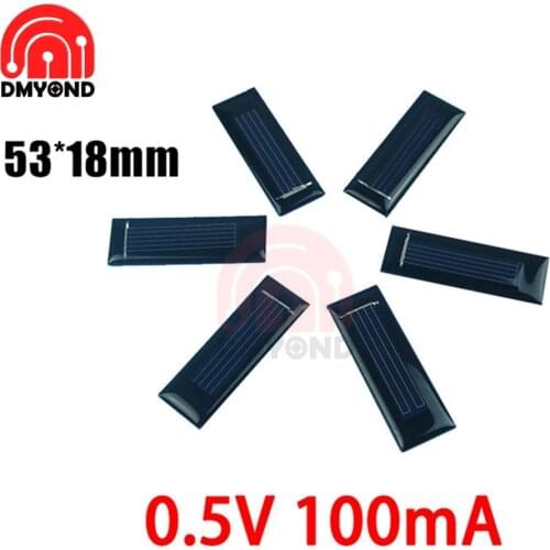 0.5V 6V 9V 100mA Mini Solar Panel Solar Cell Solar Panel Battery Charger For Diy Solar Charger Sun Power Supply Battery Charger