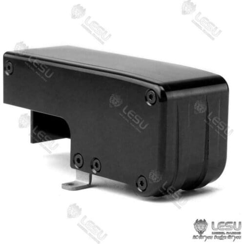 1/14 LESU Cabin Rear Metal Battery Box for Scale RC TAMIYA VOLVO FH16 FH12 Tractor Truck DIY Model Trailer Car