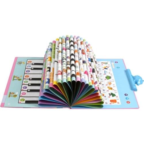 2021 Children Point To Read Audio Books Audio Books Early Education Machine Children Learn Baby Educational Toys Point Reading