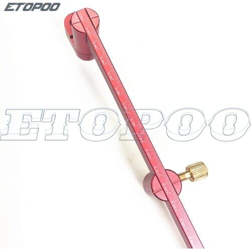 360 Degree Round Drawing Line Circle Arc Ruler Woodworking Scriber Line Marking Gauge Measuring Woodworking Carpenter Tools
