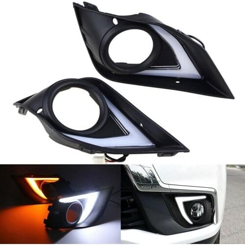 Car DRL Fog Lamp Led Daytime Running Light for Mitsubishi ASX OUTLANDER SPORT 2016-2018