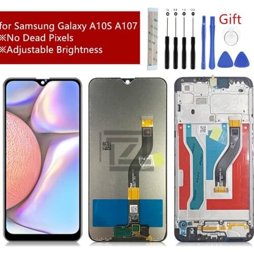 For Samsung Galaxy A10s LCD 2019 A107 SM-A107F/DS Display Touch Screen Digitizer Assembly replacement Repair parts with gift