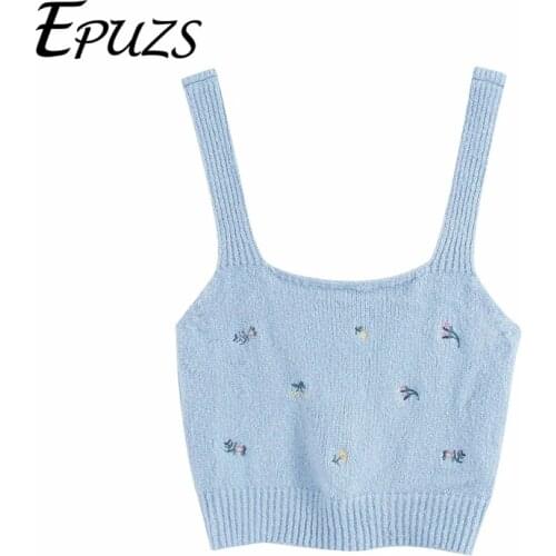 EPUZS Women's Shirts With Embroidery