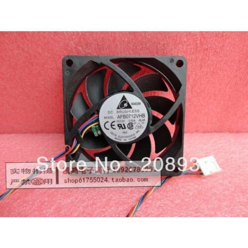 For Delta Delta AFB0712VHB 12V 0.55A 7015 7CM CPU temperature control chassis +cooling fan