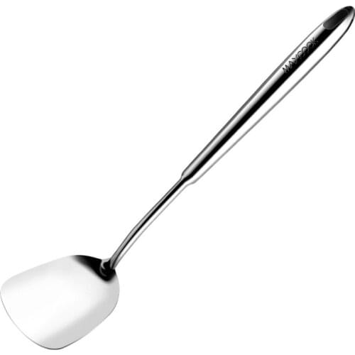 Stainless Steel Cooking Utensil Set, Nonstick Kitchen Utensils Set with Spatula