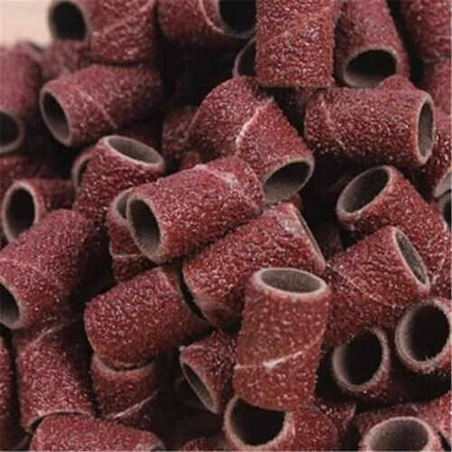 10/30/50PCS sandpaper drum sanding kit for Dremel accessories rotary tool nail drill bit grinding tool