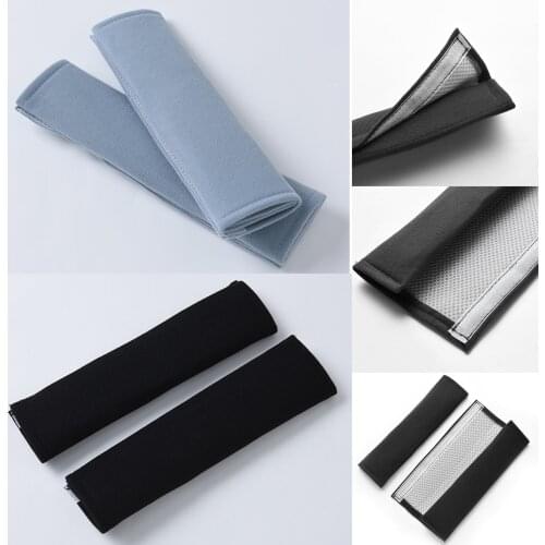 2 Pcs Car Seat Shoulder Strap Pad Cushion Cover Car Belt Protector Interior Seatbelt Cover for Adults Kids Car Accessories