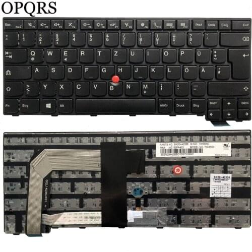 NEW German Laptop Keyboard For Lenovo Thinkpad T460S T470S GR keyboard Non-backlit