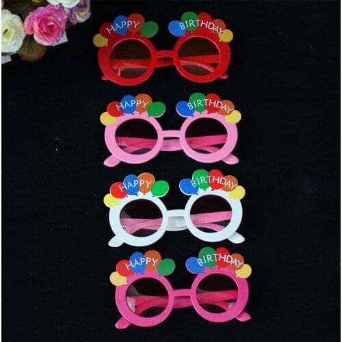 Hot Happy Gift Glasses Adult Children Cake Candle Sunglasses Funny Toy Party birthday