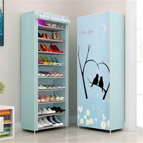 Simple Dustproof Shoe Rack, Thickened Non-Woven Fabric, Multi-Layer Shoe Rack,Shoemaker Assembly, Storage, Shoe Cabinet