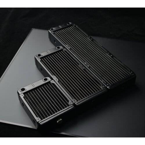 OCOCOO Special Price 45mm Thickened Aluminum Drain Cooling Drain 120 240 360 Double Water Channel Water Cooling Drain