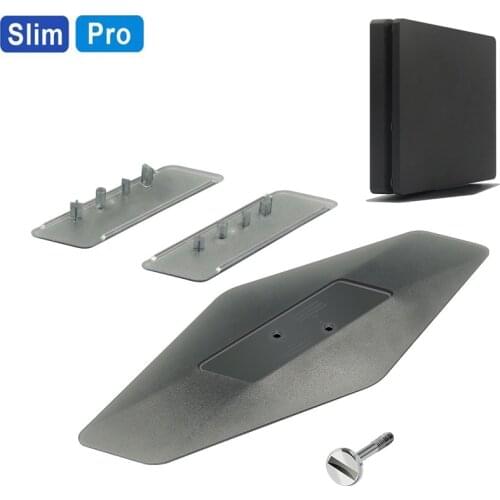 PS4 Pro/PS4 Slim Vertical Stand Transparent Stand Mount Bracket Cradle Holder Support for Sony Playstation 4 Pro/Slim Console