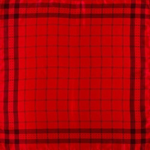 High-quality Pure Silk Scarf Women Bandana Female Hair Scarf Top Womens Natural Silk Square Headband Head Scarf for Women Plaid