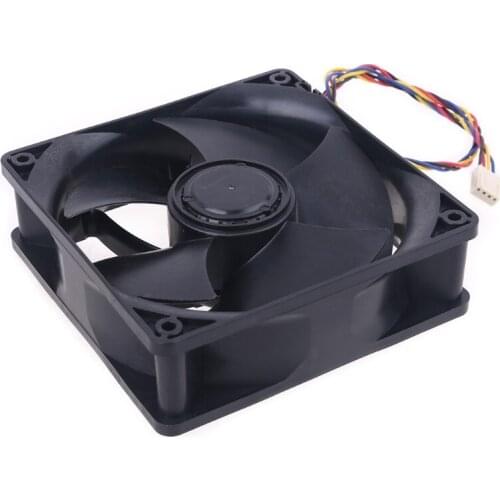 W12E12BS11B5-57 For Nidec 12038 DC12V 1.65A PWM Cooling Fan 12cm 6000RPM BTC