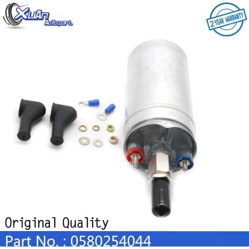 Xuan 044 300LPH Racing External Inline Fuel Booster Gas Pump 0580254044 Universal For Chevrolet Camaro Honda Accord Ford Mustang