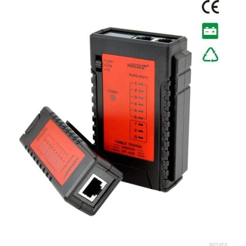 NOYAFA NF-468 High-end Network Cable Tester Lan Cat5 RJ45 Tool Kit Cat-5 Cat-6 Wire Line Test Cat6 Net work tool
