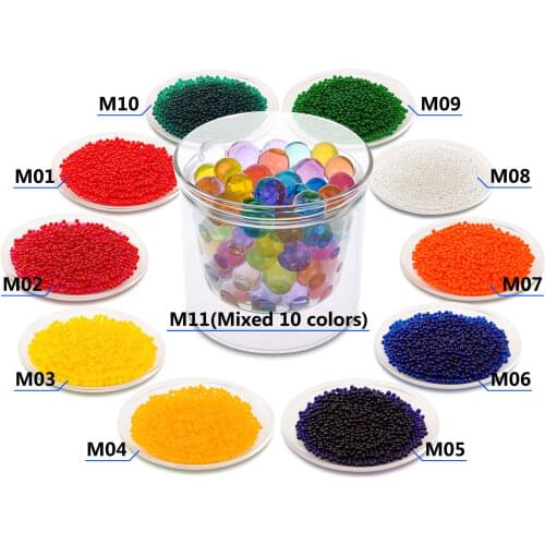 100g Water Gel Soil Beads Jelly Water Pearl Vase Filler for Home Garden Plants