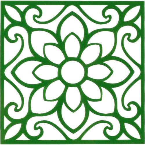 20*20 Window decoration Layering Stencils for Diy scrapbook/photo album Decorative Embossing coloring,painting stencil