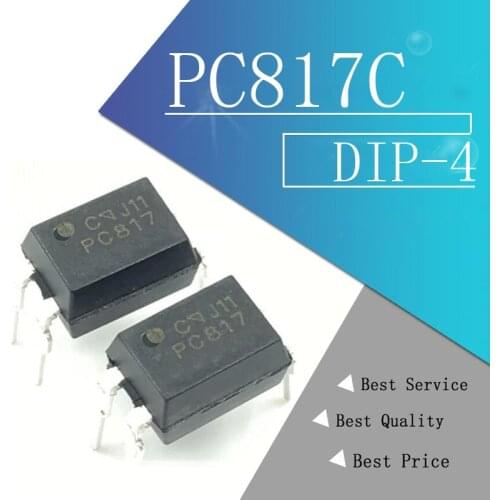 50PCS PC817C DIP4 PC817-C DIP PC817 C new and original IC