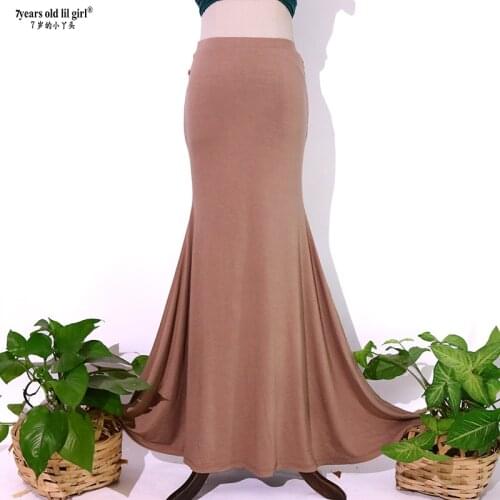 7years Old Lil Girl 2021 New Belly Dance Skirt Tribal Modal Rayon Cotton Costumes EVV102