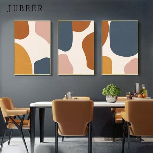 Abstract Geometric Color Canvas Painting Cuadros Para El Hogar Wall Decoration Wall Art for Livingroom Posters and Prints Decor