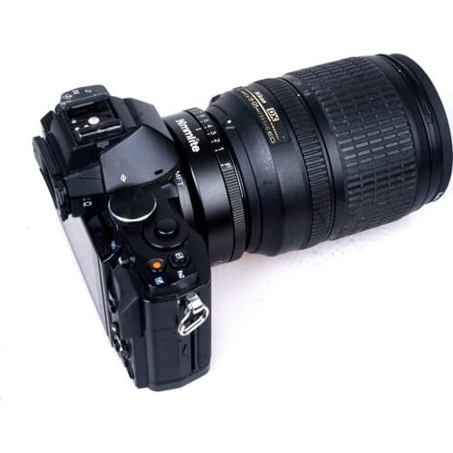 Commlite Lens Mount Adapter with Aperture Dial, for Nikon G,DX,F,AI,S,D type Lens to M4/3-Mount Camera, for Panasonic GH2 Camera