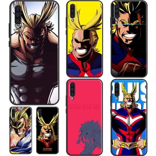 All Might My Hero Academia Case For Samsung A52 A72 A32 A12 A20e A21S A11 A31 A41 A51 A71 A02S A10 A40 A50 A70 Coque
