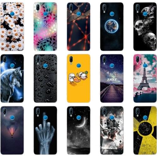 K silicone case for huawei Nova 3 3i case soft TPU Back phone cover for Nova3 nova3i INE-LX2 INE-LX9 funda cover Coque bumper