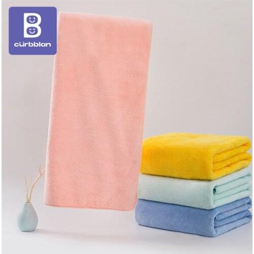 Curbblan Solid Bath Towel Beach Towel For Adults Child Fast Drying Soft High Absorbent Bath Home Towels In Stock
