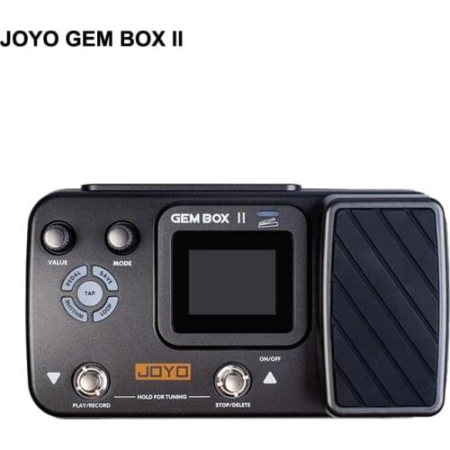 JOYO Gembox II Guitar multi-effects processor new algorithm drum machine patterns 3-minute looprecording Electronic effect pedal